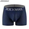JOCKMAIL Men's Push-Up Boxer Briefs with Padded Mesh for Enhanced Fit