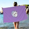 Cartoon M-MomongaS Microfiber Beach Towel Absorbent Quick dry Soft Yoga Swimming Resort Mountain Climbing Towel