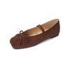 Retro Flat Single-shoe Women's Ballet One-strap Shoes