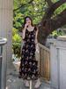 Women's Summer 2024 French-Inspired Seaside Long Dress
