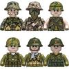 Vietnam Grunt Infantry Soldier Military Minifigure Models Kids Toys Building Blocks Gift Boys Girls Moc