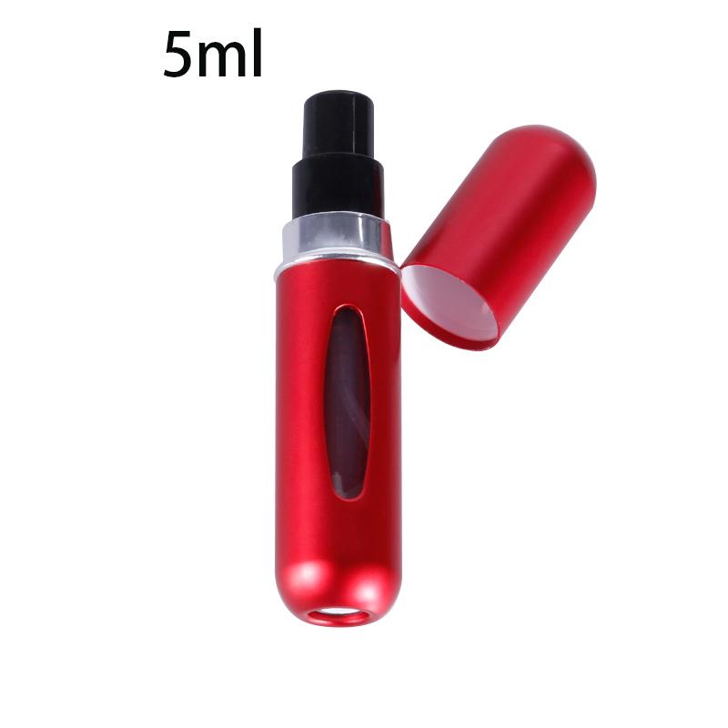 Refillable Mini Perfume Bottle Portable Cosmetic Bottle Spray Bottle Atomizer Spray Container Travel Refillable Bottles 5ml KTY