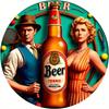 Metal Tin Sign Retro Art 20x20cm Home Wall Decor