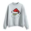 Women's Fashion Casual Round Neck Long Sleeve Christmas Printed Sweatshirt