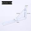 Thickened Stainless Steel Foldable Triangle Shelf Bracket for Wall Support