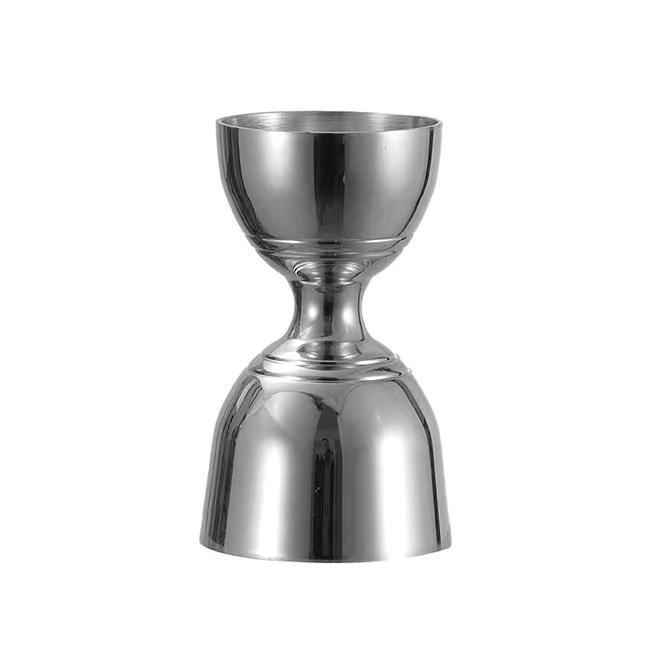 

Stainless Steel Cocktail Measuring Jigger, Double Jigger with Measurements inside, 1Oz / 2Oz Bell Jigger for Bartending срібний