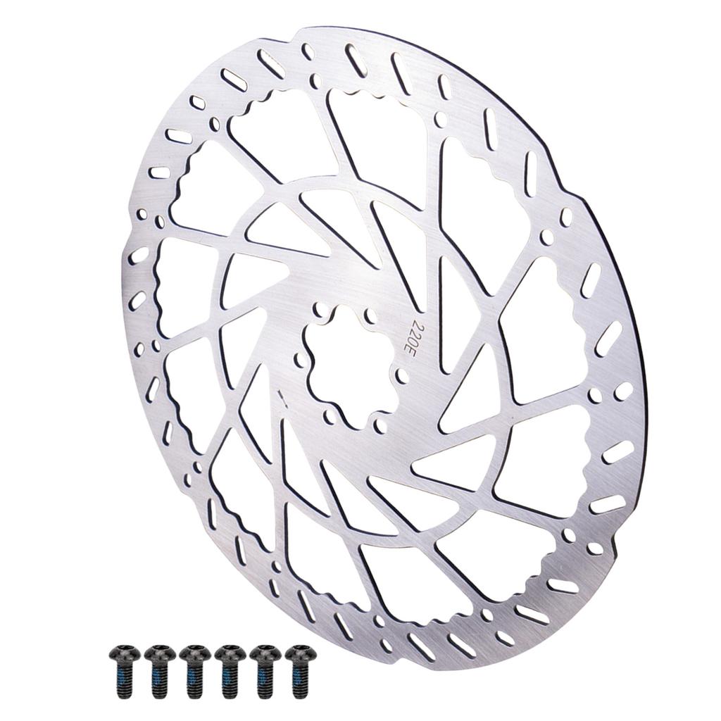 Stainless Steels Bicycles Disc Brake Rotor with Screws 140/160/180/203/220mm Bike Brakes Rotor Adapter Easy To Install