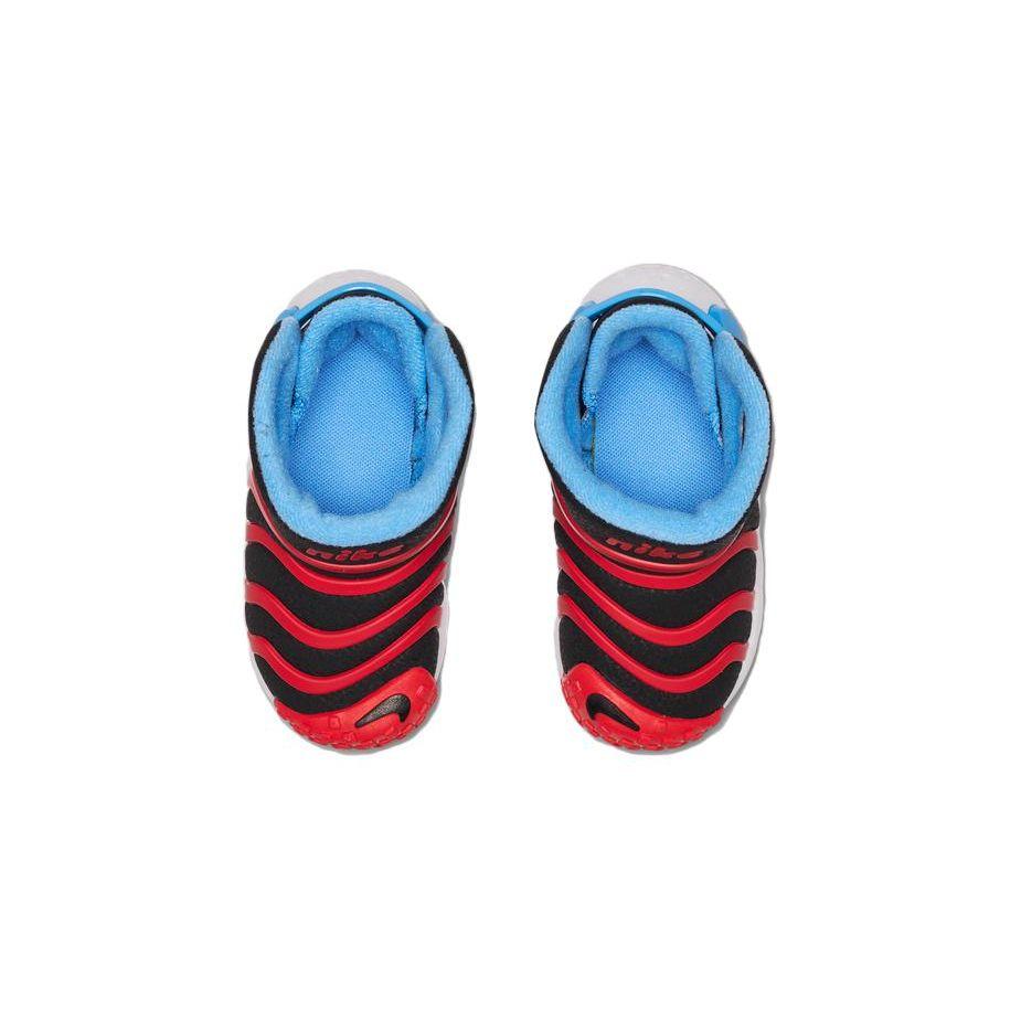 Nike Dynamo Go Boot Comfortable Versatile Low-Top Kids Running Shoes Kids Running Shoes Black Red DQ6009-001