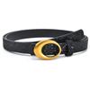 Bling Bling Glitter Rhinestone Belt Sparkling Luxury Brand Design O-shaped Buckle Belt Versatile Vintage Trendy Waistband