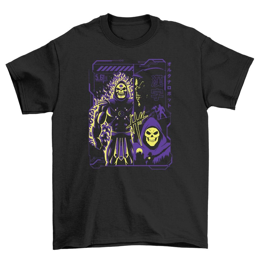 Lord Skull Anime t-shirt - Rule the Afterlife in Style! Funny Unisex Printed Tee
