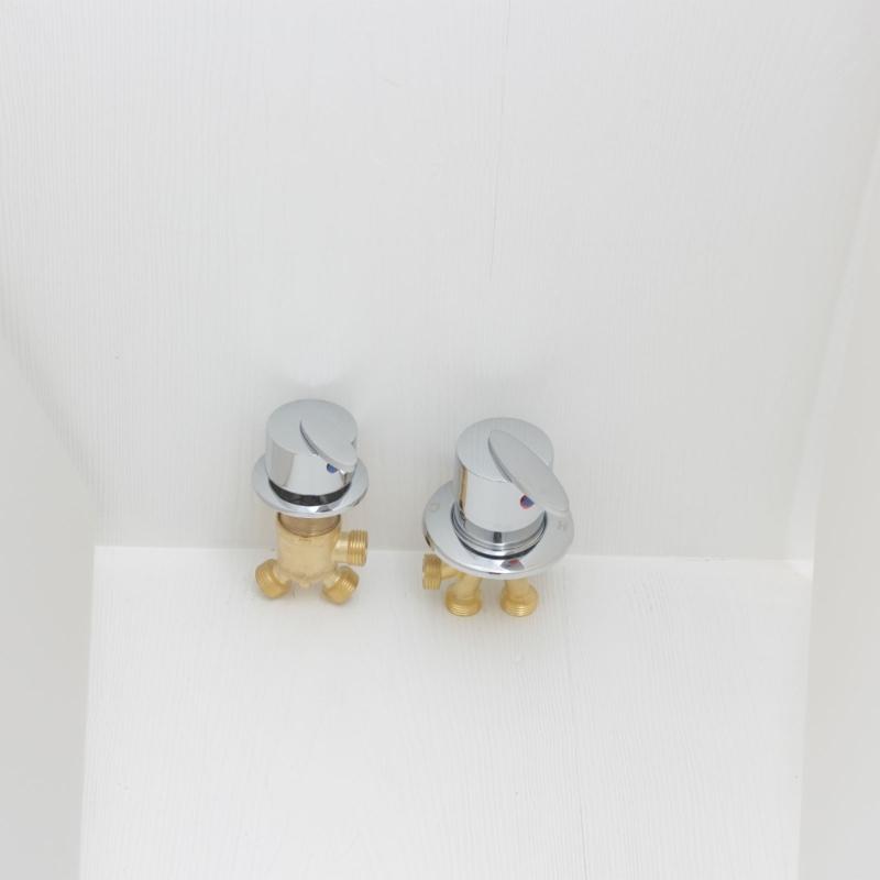 Tub Faucets Diverter Switches 1/2" Hot And Cold Water Faucets Switches Valves