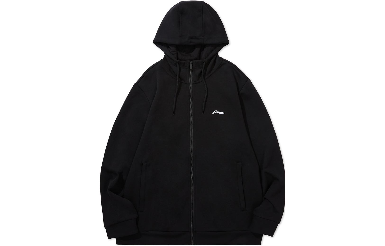 Li Ning Jackets Men s Black Hooded Moderate Other AWDTD73-1 M