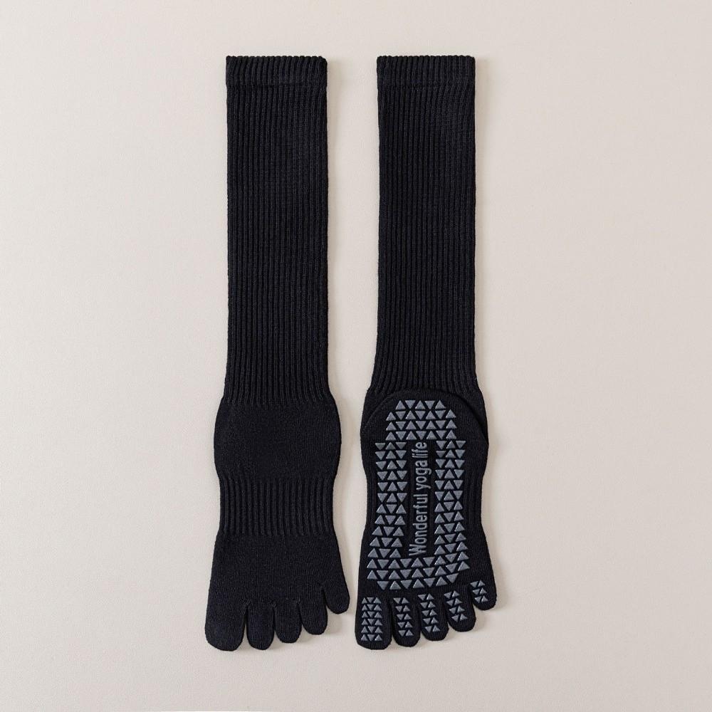 Silicone Anti-slip Women Yoga Socks Five Fingers Sport Pilates Socks Sports Toe Socks  Ballet