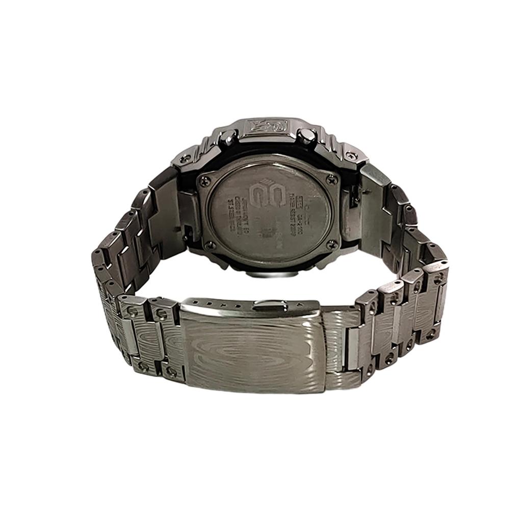 CASIO Custom Collection GA2100 Quartz Movement Stainless Steel Strap Watch Men's Watches Black Dial GA-2100-1A(Watch3--)