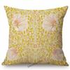 Klassisk Morris Blomster Blomstermønster Pimpernel Rød Gul Rosa Blå Hjem Dekorativ Kunst Sofa Putetrekk Lin Putetrekk