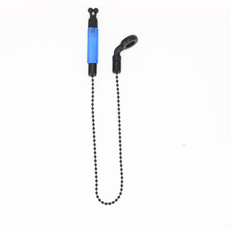 Bite Alarms Carp Fishing Hangers Bobbins Swingers Indicators Fishing Alarm Swinger Steel Chain 4 Color Bite Alarm Fishing Tools
