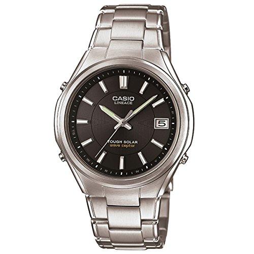 Часы Casio Lineage (Официальный японский продукт) Мужские серебристые часы с солнечной батареей и радиоконтролем LIW-120DEJ-1AJF