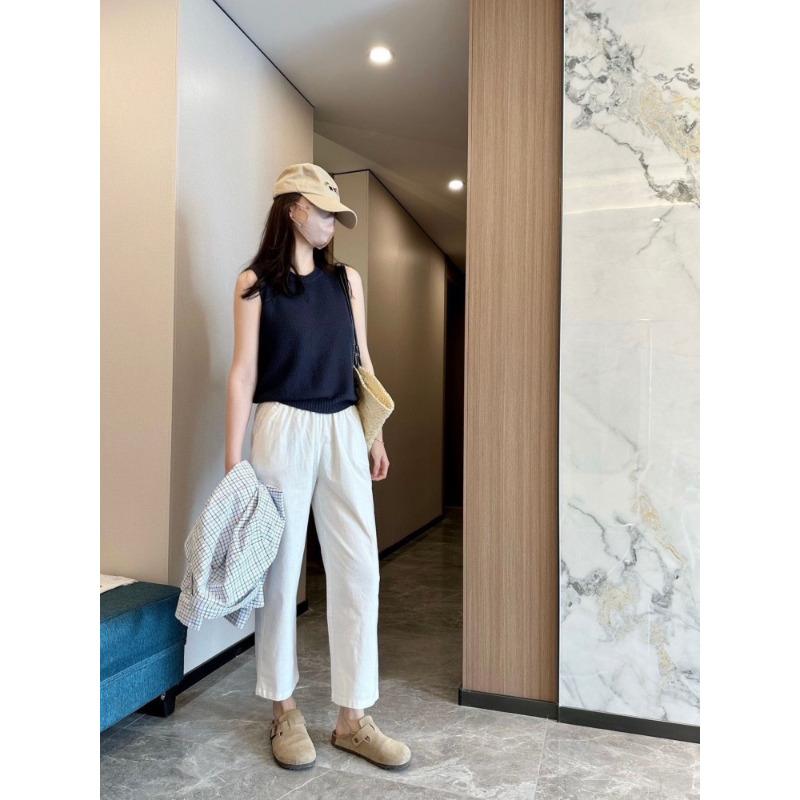 Casual Radish Pants Women's Summer New Thin Pear-shaped Body Harlan Pants