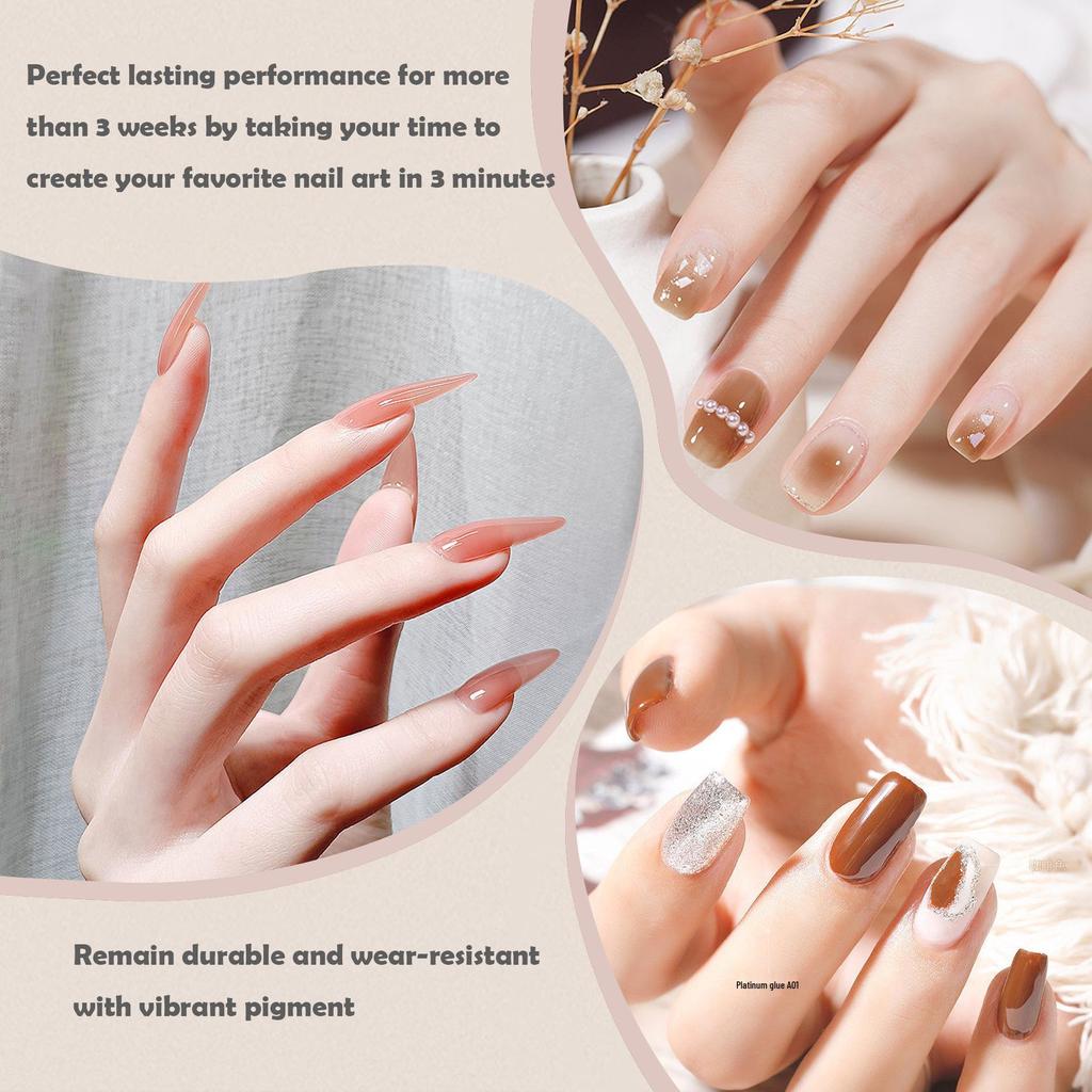 Nail Art Gel Set: 12 UV Colors for Painting, Drawing, and Solid Color Designs