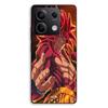 Phone Case - MANIACASE - Xiaomi Redmi Note 13 5G - TPU Silicone - Black - Dragon Ball Goku SSJ4
