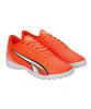 Puma Ultra Play TT 107226 2023 Ultra Size cm Men's Soccer/Futsal Shoes, Spring/Summer Colorway, Orange/Puma White/Blue Glimmer, 25.0