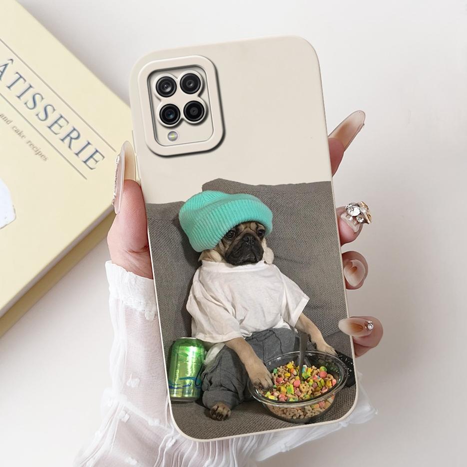 For Samsung Galaxy A22 4G Case SM-A225F Cute Panda Cartoon Cover Shockproof Phone Case For Samsung A22 A 22 5G A226B Soft Fundas