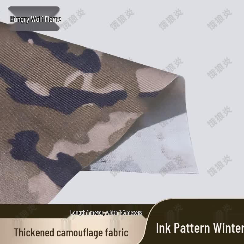 Multi-Purpose Thickened Rainproof Camouflage Fabric