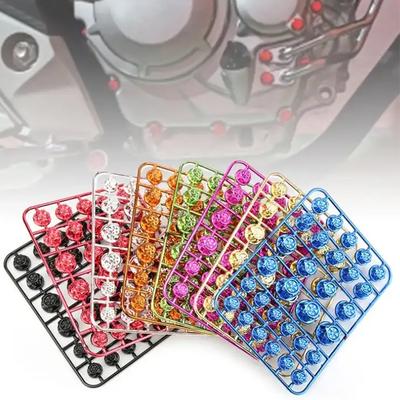 Motorcycle Screw Cap Cover Head Body Decorative Engine Nut Bolt Caps For Yamaha Kawasaki Honda Motorbike Accessories