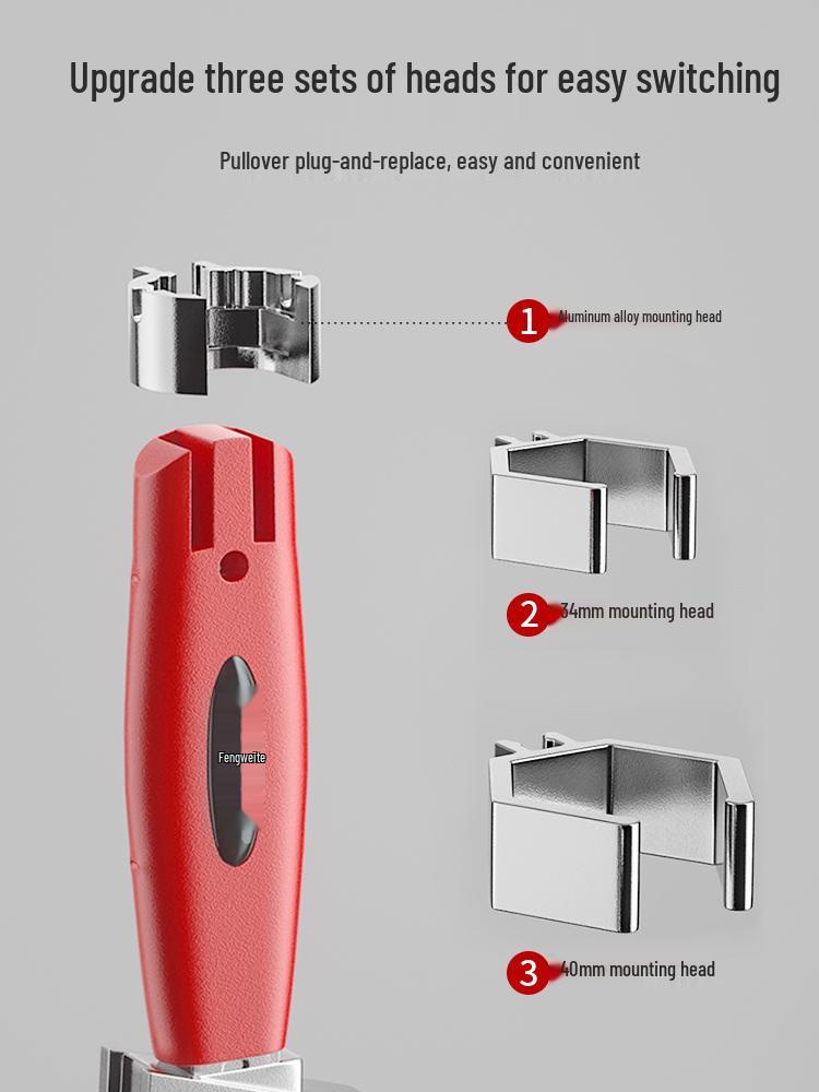 Fengweite Universal Sink Wrench: Multi-functional, Large Opening Tool for Faucet and Water Pipe Installation in Bathrooms.