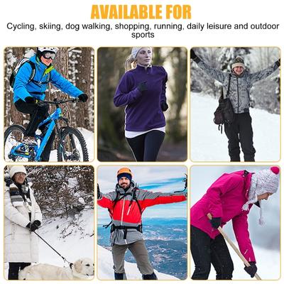 Fleeces Lined Glove Touchscreens Ski Snow Gloves Winter Fleece Thickened Glove Warm Cycling Mountaineering Skiing Glove