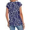 Women's Loose-Fit Fashionable Casual Retro Print T-Shirt