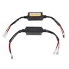 2Pcs LED Headlight Decoder 35W Water Resistant Anti Flickering Harness Warning Error Canbus Decoder 