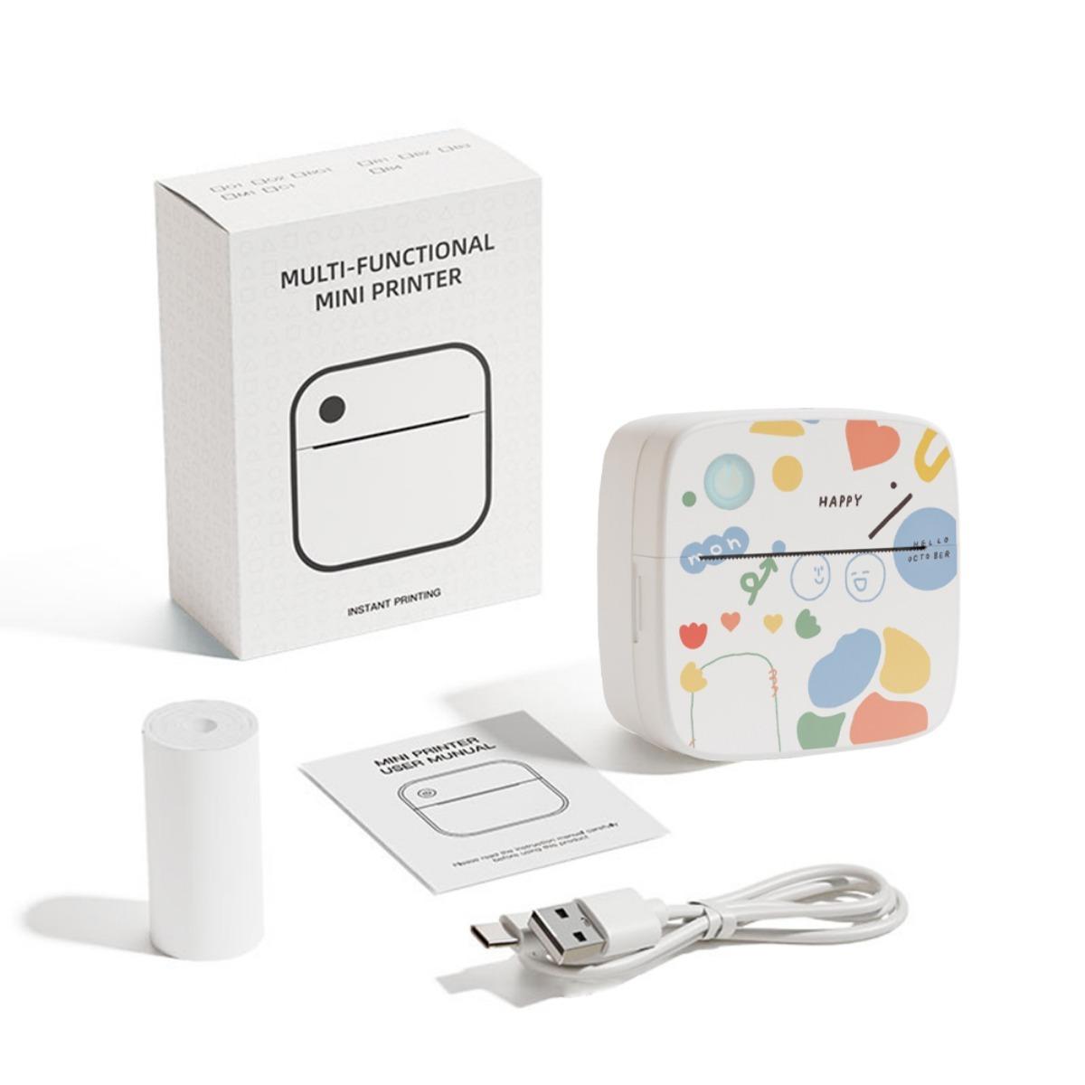 

Розумний принтер наклейок із функцією Bluetooth для використання в домашніх і офісних етикетувальних машинах із записуючим програвачем від батареї