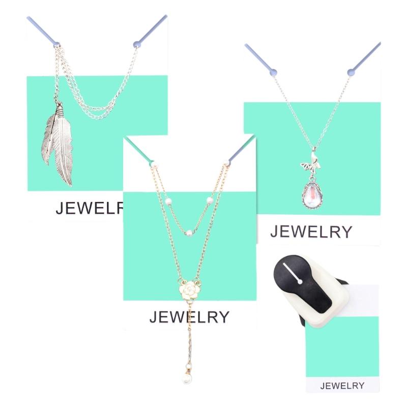 

Corner Hole Punch Corner Round Paper Punch Corner Necklace Card Punch Corner Necklace Punch for Displaying Jewelry 1