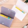 Nail Stickers Storage Book File Folder Document Organizer Card Package Button Type File Expanding Wallet 13 Pockets Paper Holder