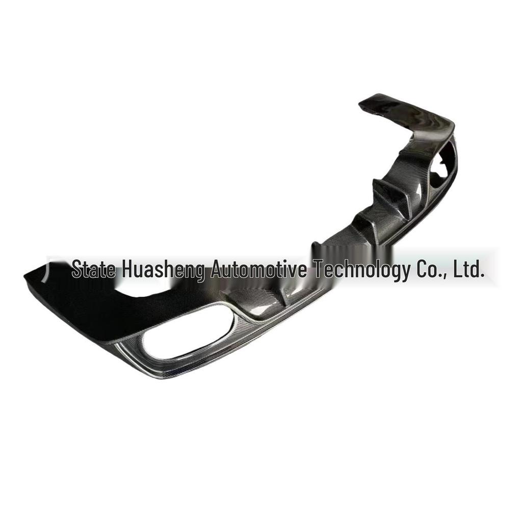 Compatible Carbon Fiber Rear Lip Spoiler for 2021 Mercedes-Benz CLA W118 Sports Version