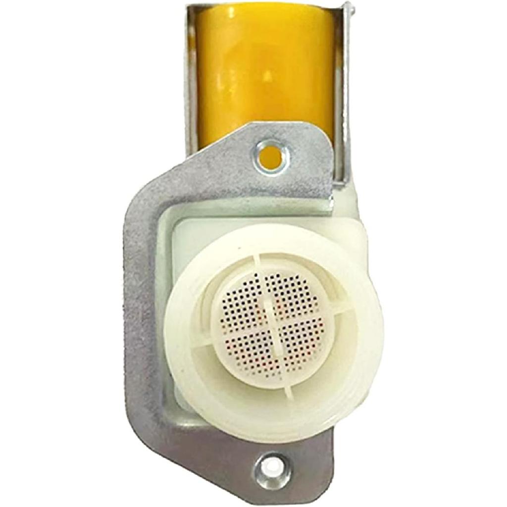 DD81-02265A Sam-sung (OEM) Dishwasher Water Inlet Valve Parts - Replace Model 6740000046A 10A50100 ect Compatible with Samsung, Yellow, 3.2 x 1.5 x 3