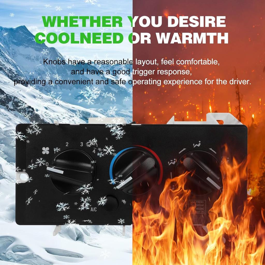 SCITOO Climate Control Module AC Heater Control Panel 2001-2005 for Mack CV