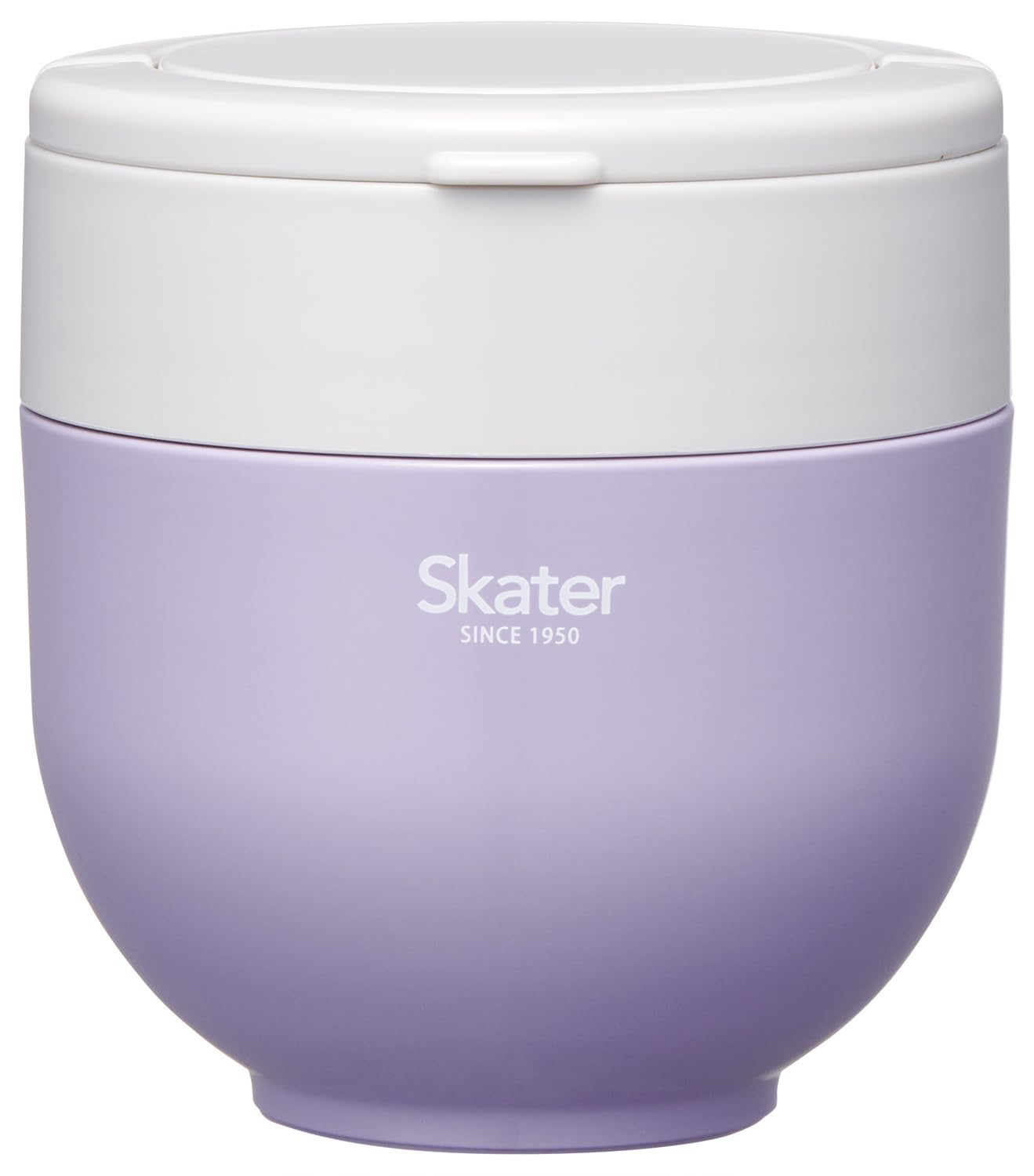 

Skater Bowl Lunch with Folding Lilac LDNO6AG68018 Insulated/Cold-Rice Jar, 540ml, Handle, Antibacterial, Gray,
