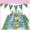 Cartoon Football Theme Party Tableware Plates Napkins And Favors For Kids Events