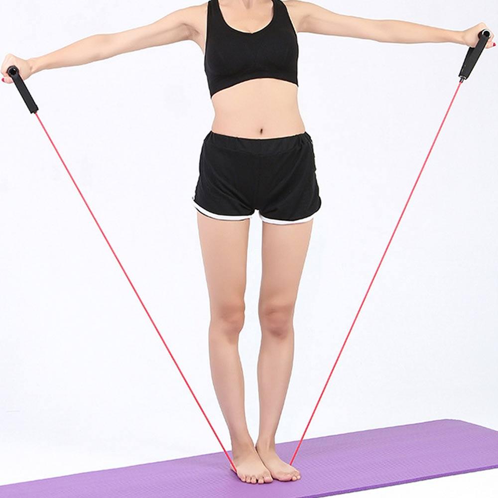 5 Levels 5 Levels Resistance Bands Multifunctional Monochrome Resistance Pull Rope Portable Stretch Fitness Elastic Bands
