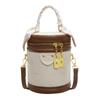 High-quality New Products Cute Embossed Light Luxury High-end Portable Cylinder Bag Niche Design Versatile Temperament Messenger Women's Bag
