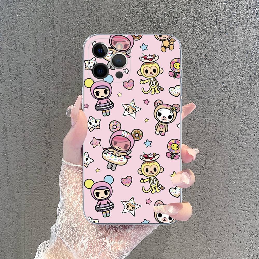 Japan Tokidoki For IPhone 17 16 16e 15 14 13 12 11 Pro Max Mini Plus Phone Case