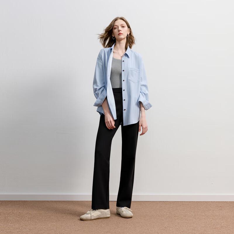 Sancai 2025 Autumn Straight-Leg Casual Pants