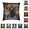 Horror Movie Character Killer Throw Pillow Cover Polyester Home Decoracion Halloween Film Cushion Covers Sofa Pillowcase