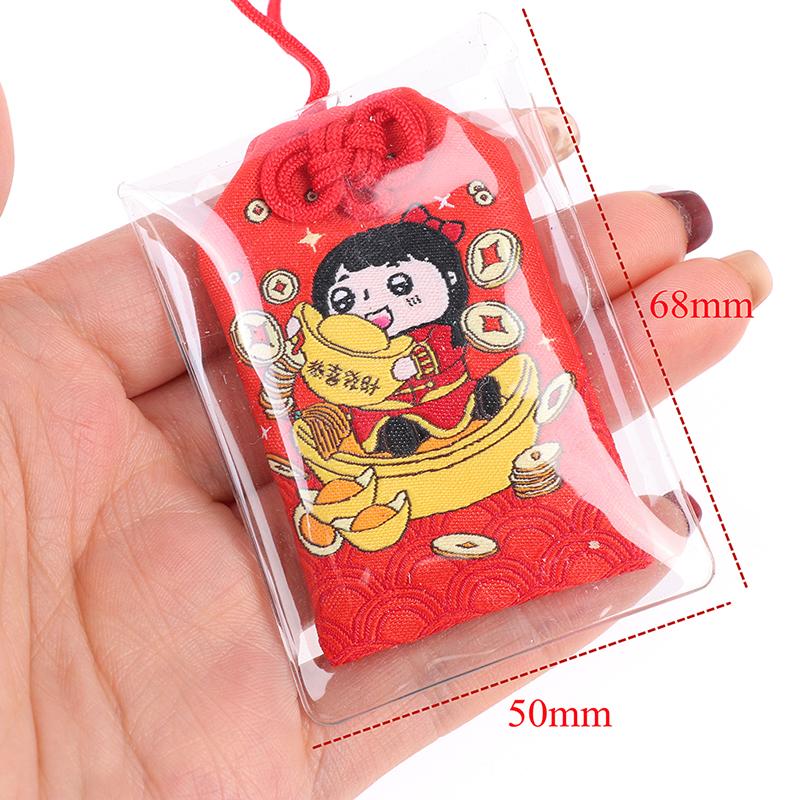 Japanese Prayer Imperial Amulet Fortune Success Workgod Of Wealth Pendant