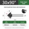 Cobalt Titanium-Plated Chamfering Drill for Stainless Steel - Single/Triple-Edge Countersink & Deburring Tool.