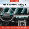 TPU Für HYUNDAI IONIQ 6 2024 2025 Transparente Schutz-TPU-Folie Auto-Innenraum Zentralsteuerung Navigationspanel Zubehör