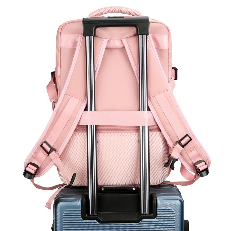 Schoolbag Outdoor Excursion Backpack New Oxford School Bag Simple Multifunctional Dry and Wet Separation Backpack
