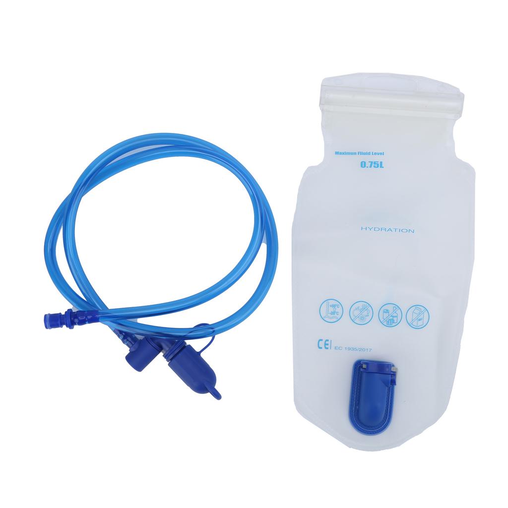 AFISHTOUR Trinkblase 750ML Wasserblase Auslaufsicher Wasserreservoir Trinkrucksack für